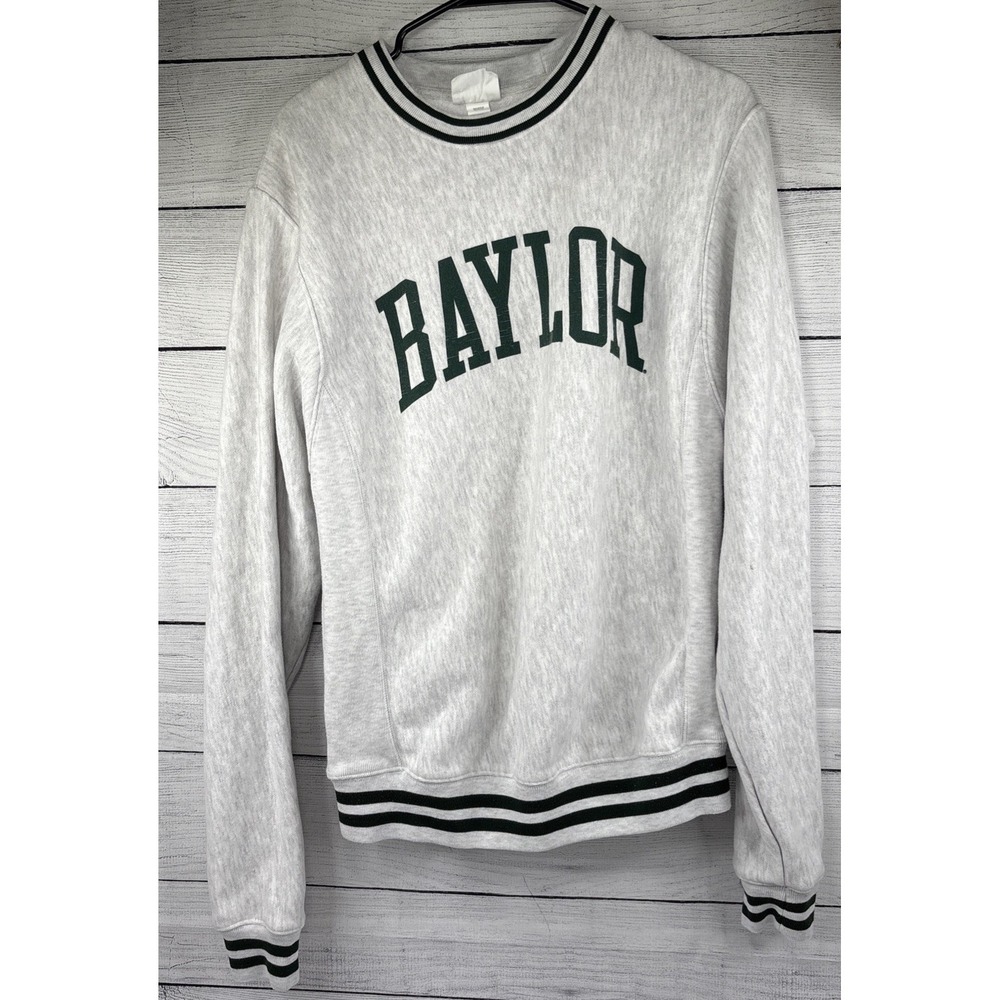 Baylor University Crewneck Reverse Weave Sweat Shirt Made In Vietnam Size Small
